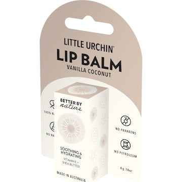 Little Urchin Lip Balm Vanilla Coconut 4g