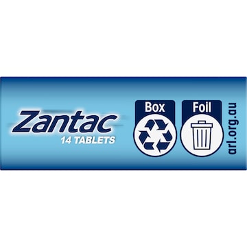 Zantac Relief Tablets 14 pack