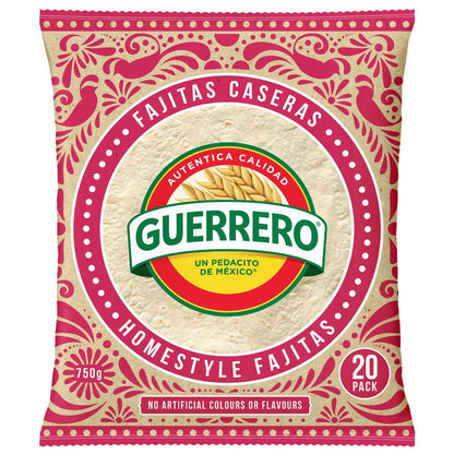 Guerrero Homestyle Fajita 20 pack