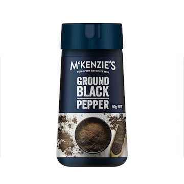McKenzie's Ground Black Pepper 50g