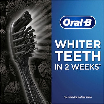 Oral-B Cross Action Toothbrushes Charcoal Soft Value 5 pack