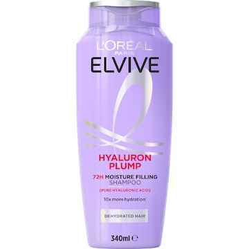 L'Oreal Paris Elvive Hyaluron Plump 72H Moisture Filling Shampoo 340mL