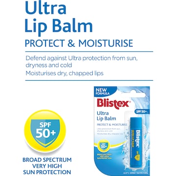 Blistex Ultra Lip Balm SPF50+ 4.25g