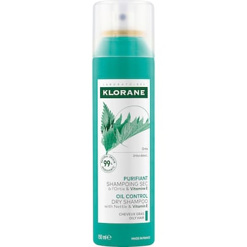 Klorane Oil Control Dry Shampoo With Nettle & Vitamin E 150mL