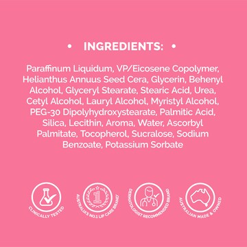 Dermal Therapy Ultra Moisturising Lip Balm Strawberry 4.8g