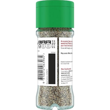 MasterFoods Rosemary Leaves 18g