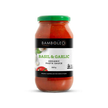 Bamboleo Organic Basil & Garlic Pasta Sauce 500g