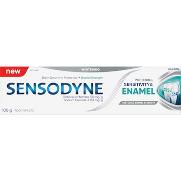 Sensodyne Sensitivity & Enamel Whitening Toothpaste 100g