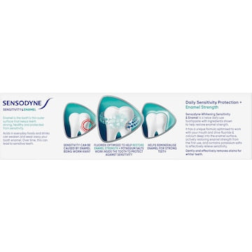 Sensodyne Sensitivity & Enamel Whitening Toothpaste 100g