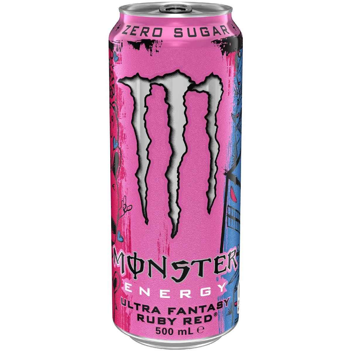 Monster Ultra Fantasy Ruby Red Energy Drink 500mL