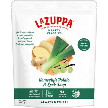 LaZuppa Soup Pouch Homestyle Potato & Leek 400g