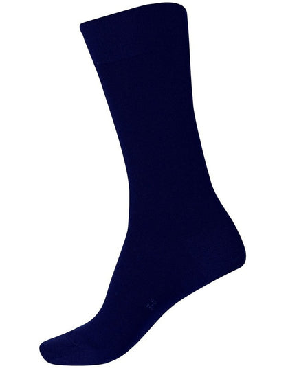 Merino Wool Blend Sock in Navy