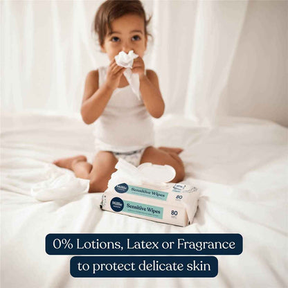 Millie Moon Sensitive Baby Wipes 240 pack