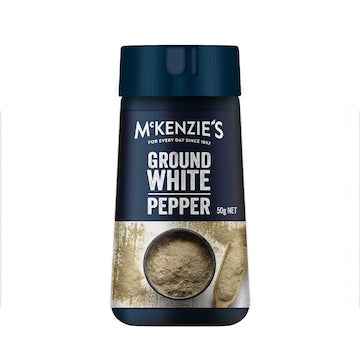 McKenzie's Ground White Pepper 50g