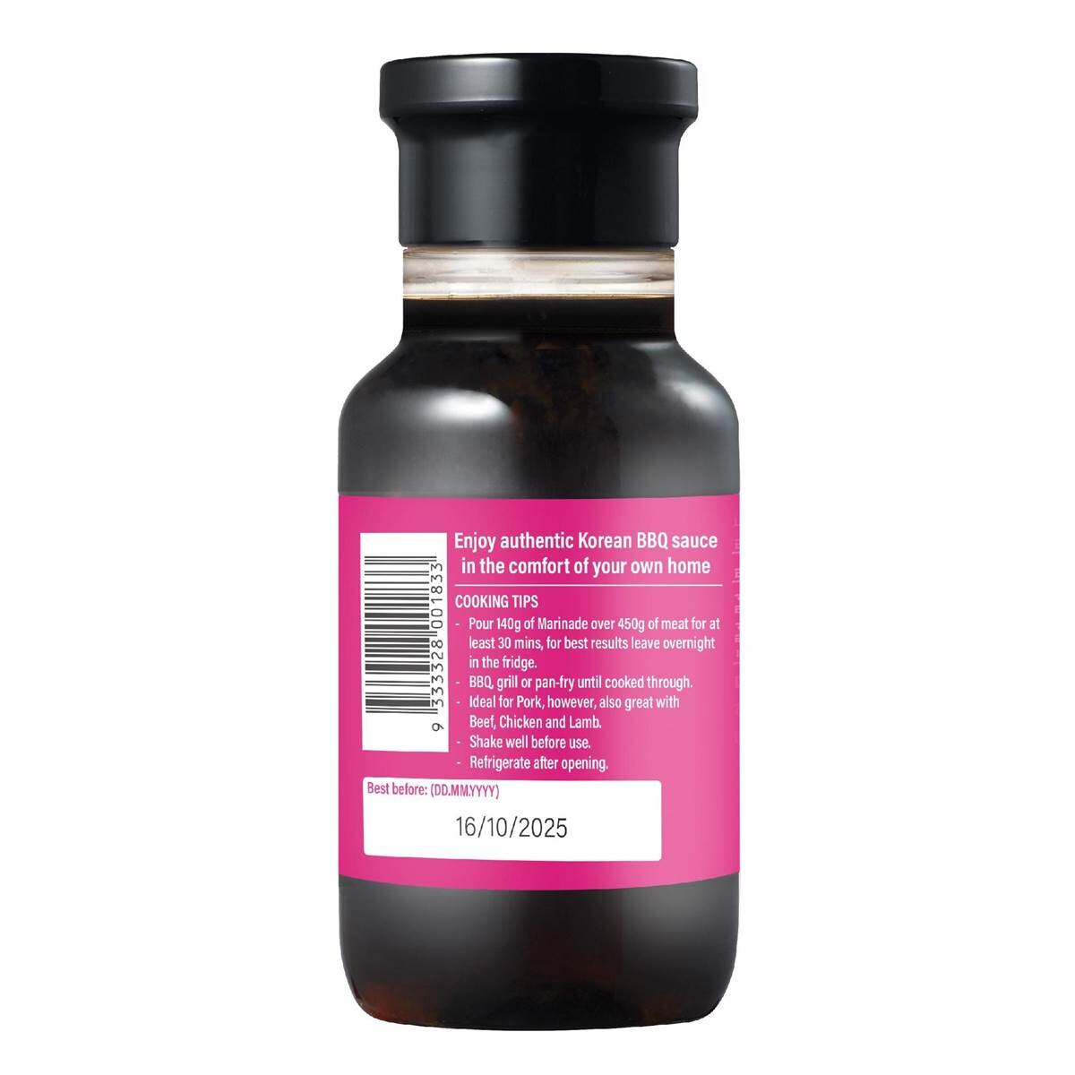 The Han Kitchen Korean BBQ Galbi Marinade 280g