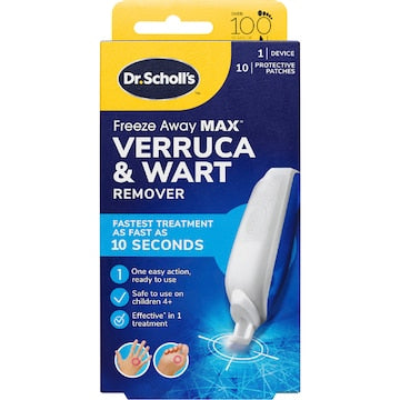Scholl Freeze Away Max Verruca & Wart Remover Device each