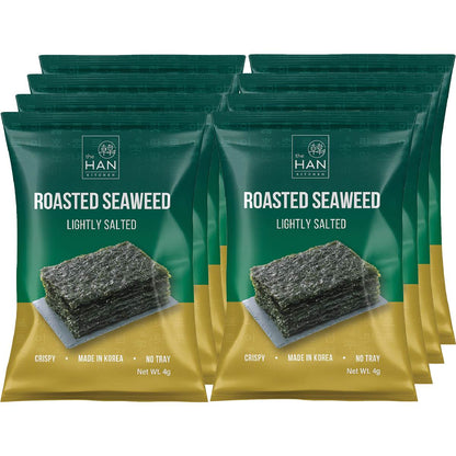 The Han Kitchen Roasted Seaweed 8 pack