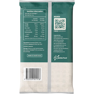The Han Kitchen Roasted Seaweed 8 pack