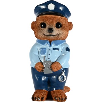 Mirabella Meerkat Steve The Police Officer each