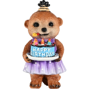 Mirabella Mini Meerkat Ivy The Birthday Star each