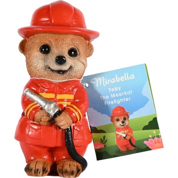 Mirabella Mini Meerkat Toby The Firefighter each