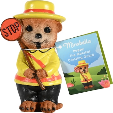 Mirabella Mini Meerkat Poppy The Crossing Guard each