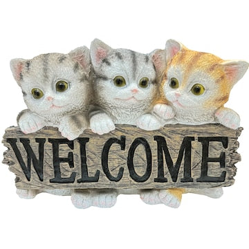 Gardman Animal Welcome Sign Cat Sign Cat each