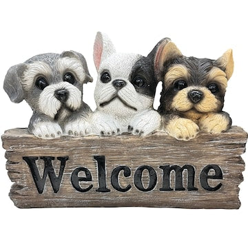 Gardman Animal Welcome Sign Dog Sign Dog each