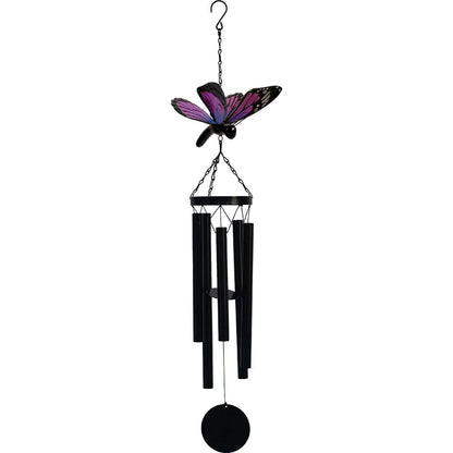 Green Gardener Metal Butterfly Windchime each