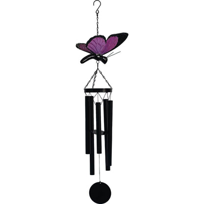 Green Gardener Metal Butterfly Windchime each