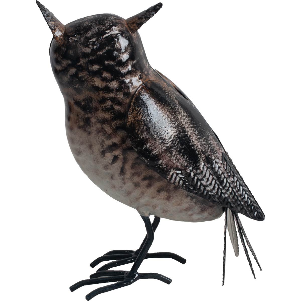 Green Gardener Metal Owl Assorted each