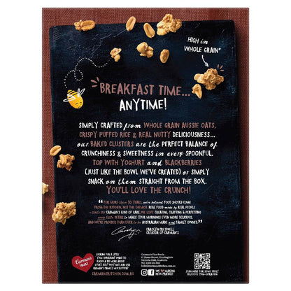 Carman's Aussie Oat Clusters Nutty Crunch 450g