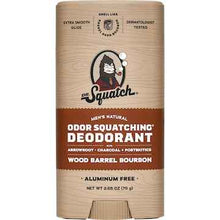 Dr Squatch Men's Natural Deodorant Wood Barrel Bourbon 75g