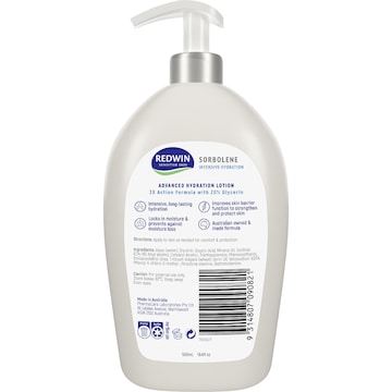 Redwin Sorbolene Intensive Hydration 550mL