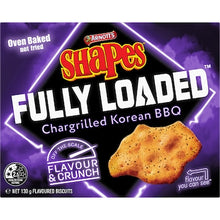 Arnott's Shapes Fully Loaded Korean BBQ 130g