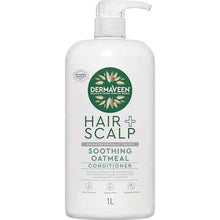 DermaVeen Hair + Scalp Soothing Oatmeal Conditioner 1L