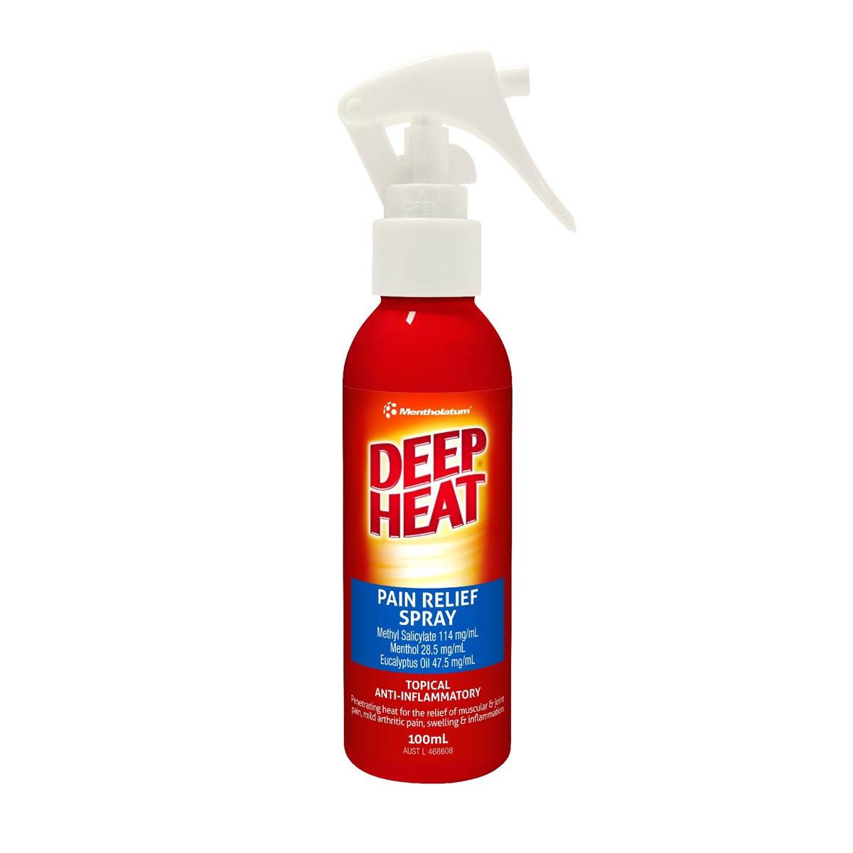 Deep Heat Pain Relief Spray 100mL