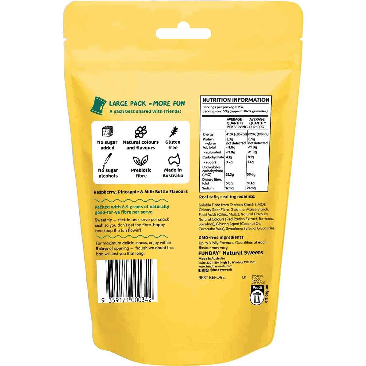 Funday Share Bag Lollies Party Mix 120g