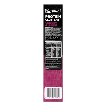 Carman's Protein Clusters Cranberry & Coconut 425g