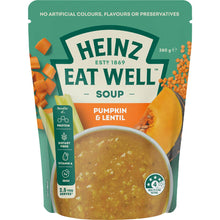 Heinz Eat Well Soup Pouch Pumpkin & Lentil 380g