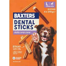 Baxter's Dental Sticks For Large Dogs 28 pack
