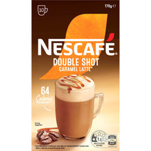 Nescafe Double Shot Caramel Latte Sachets 10 pack
