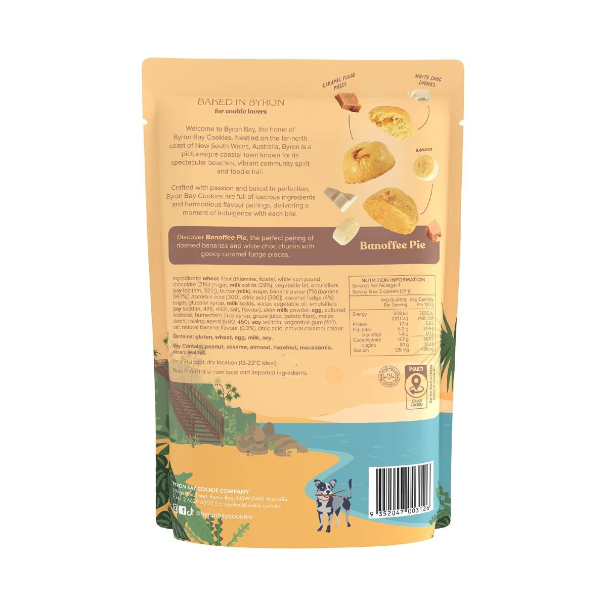 Byron Bay Cookies Banoffee Pie Cookie Bites 100g