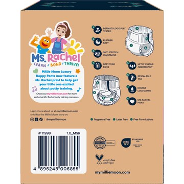 Millie Moon Luxury Nappy Pants Size 6 (15-20kg) 46 pack
