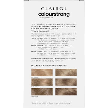 Clairol Colour Strong Hair Dye Light Ash Blond 9.1 each