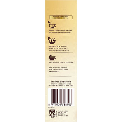 Moccona Coffee Sachets Sugar Free Latte 10 pack