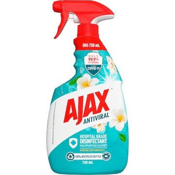 Ajax Antiviral Disinfectant Spray Spring Botanicals 750mL