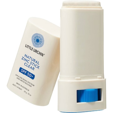 Little Urchin SPF 50+ Natural Zinc Stick Clear 20g