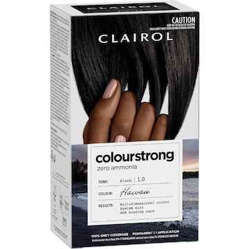 Clairol Colour Strong Hair Dye Black 1.0 each