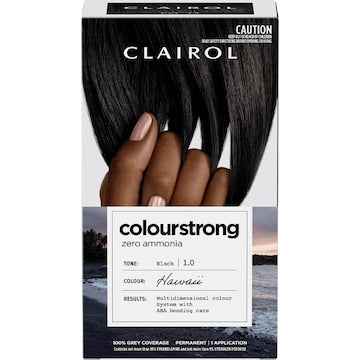 Clairol Colour Strong Hair Dye Black 1.0 each